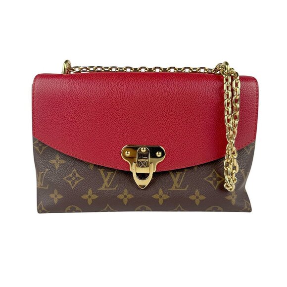 LOUIS VUITTON Brown Monogram Leather Shoulder Bag - Picture 1 of 5
